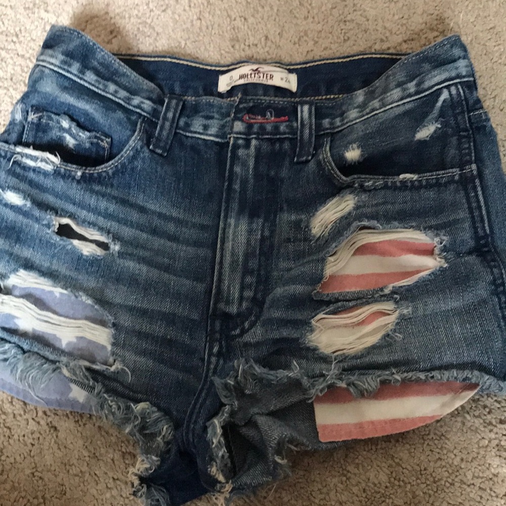 American jean shorts (WORN TWICE)